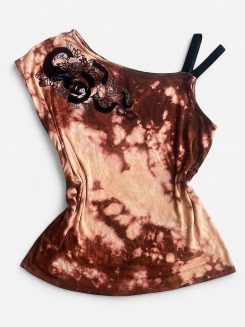 Rock & Republic flowy velvet beaded top